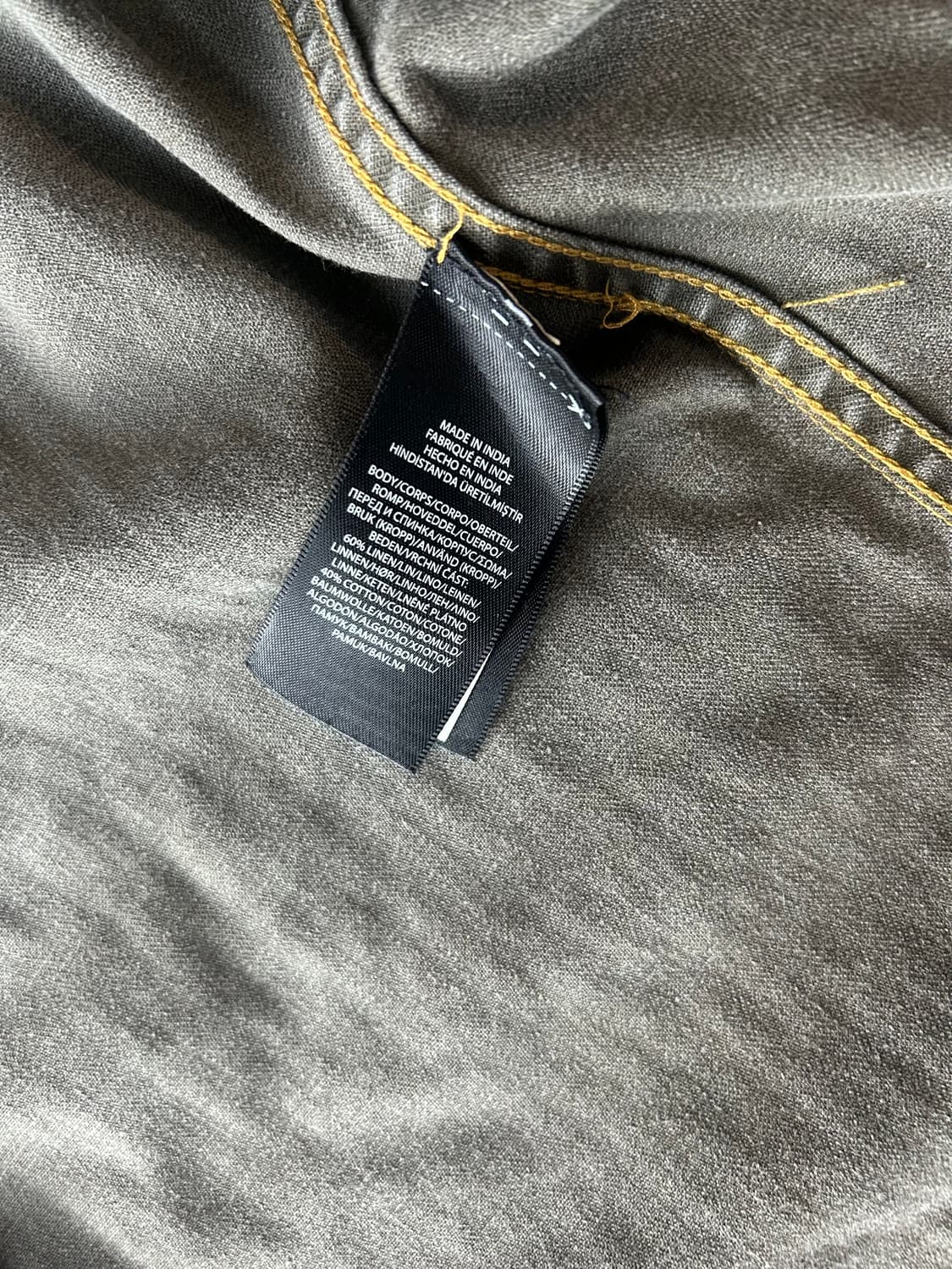 rrl 리넨 코튼 헤링본 자켓 L 상품이미지5