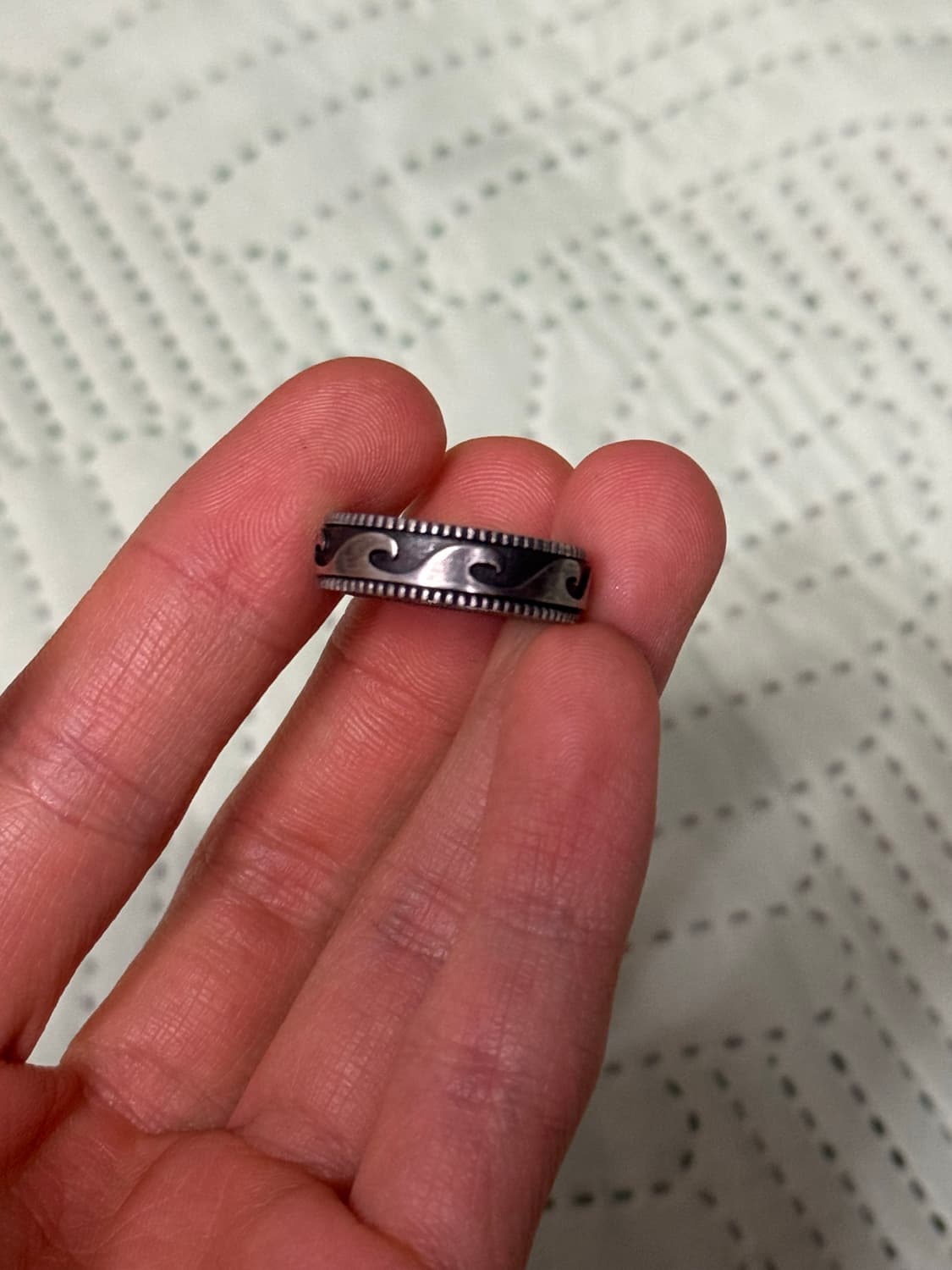 파도실버 반지 17호 상품이미지2