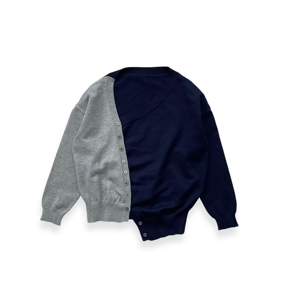 JPN unbalanced cardigan 상품이미지1