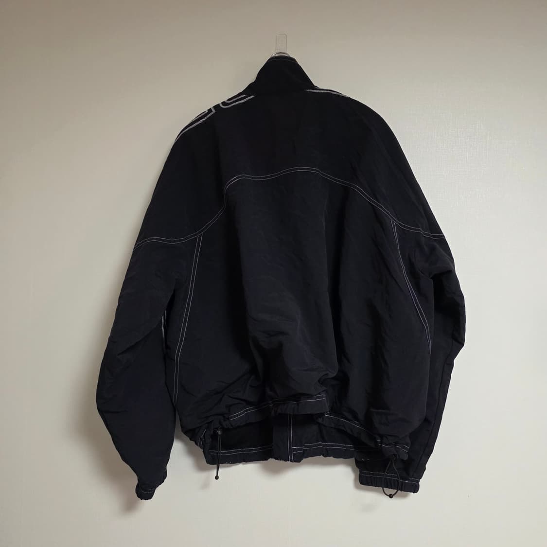 슈프림 25ss 스펠아웃 자수 트랙자켓 블랙 M사이즈 상품이미지7