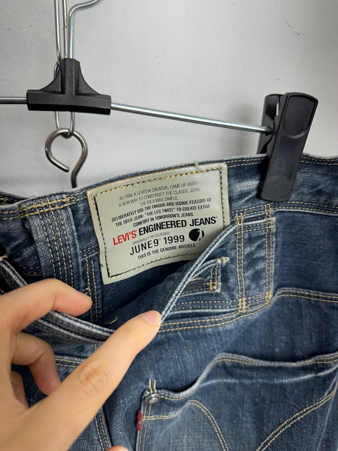 2000s Levi’s Engineered Jeans Twisted Le 상품이미지8