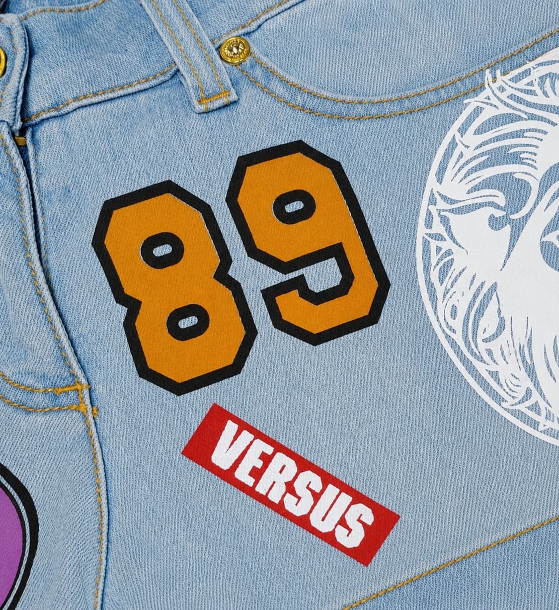 베르수스 베르사체 프린팅 데님 쇼츠 / VERSUS VERSACE 상품이미지5
