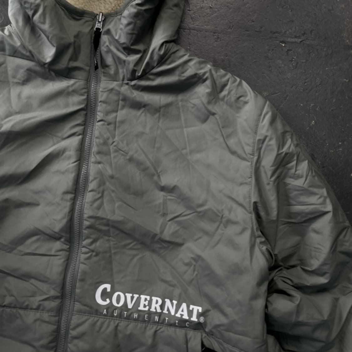 100 커버낫 리버시블 후리스 점퍼 상품이미지2