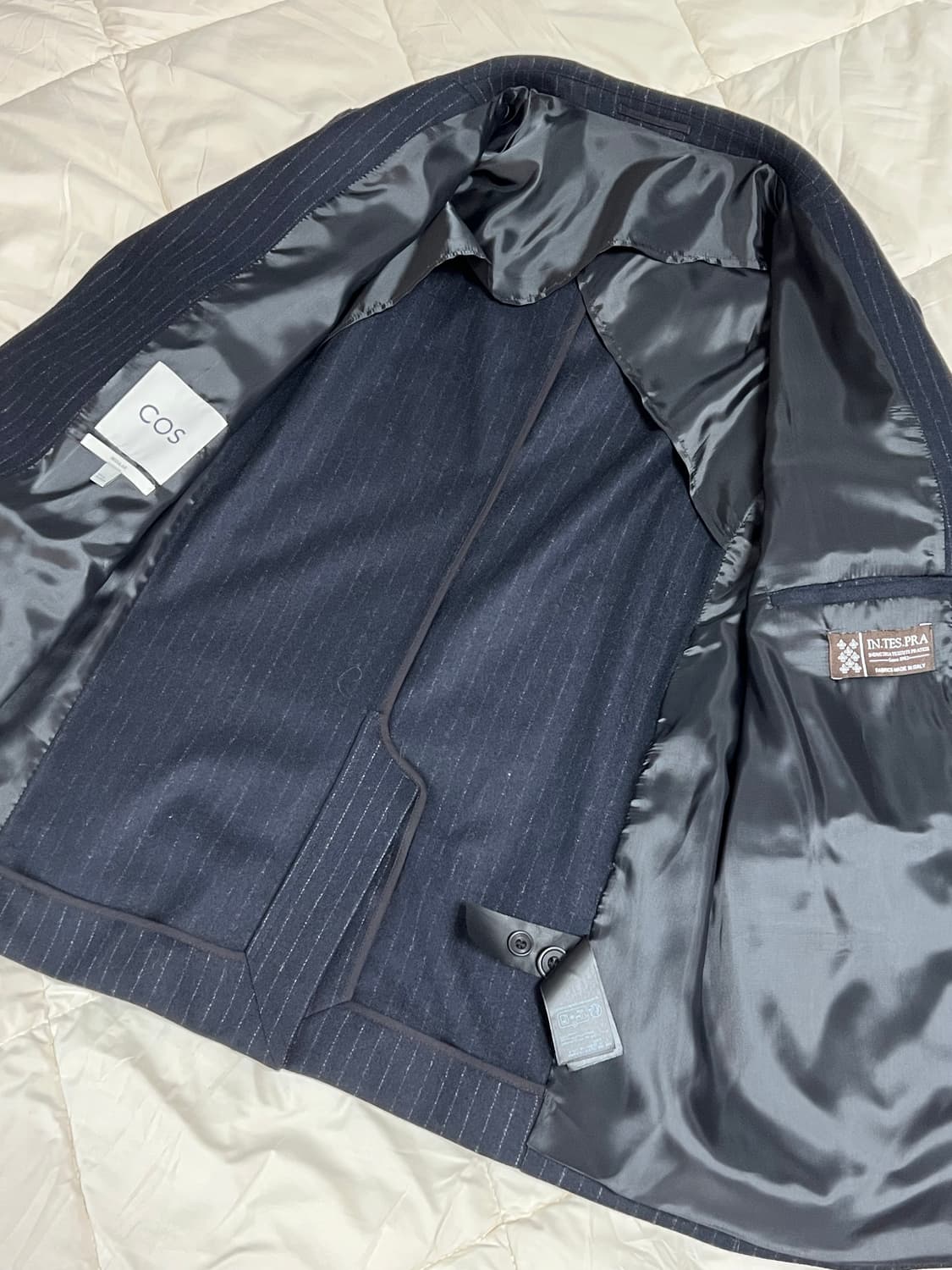 COS 네이비 스트라이프 셋업 상품이미지2