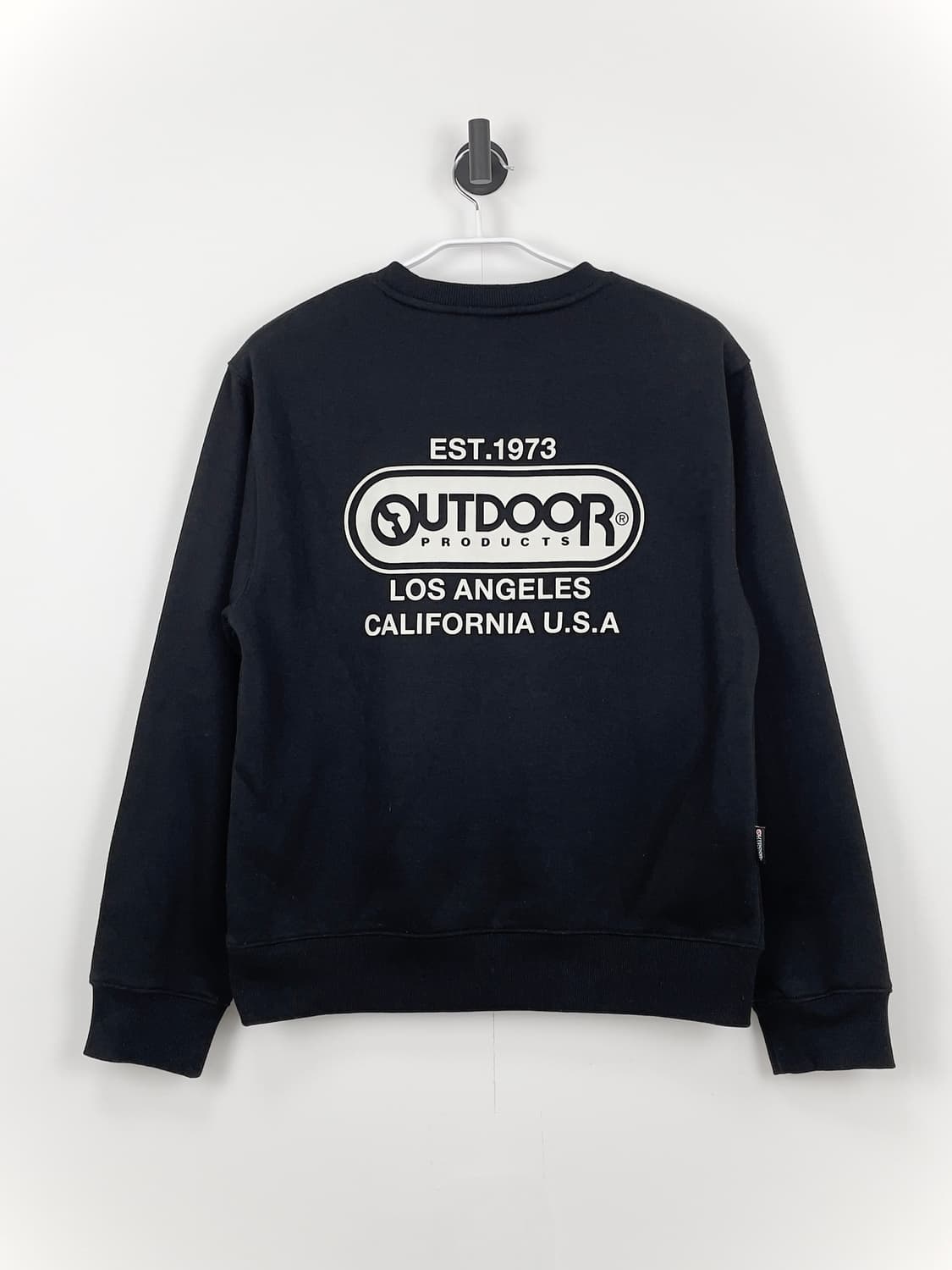 OUTDOOR PRODUCTS 블랙 로고프린트 맨투맨 상품이미지2