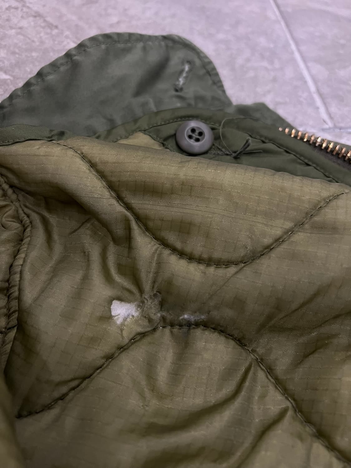 (L) M65 피쉬테일 오리지널 개파카 상품이미지6