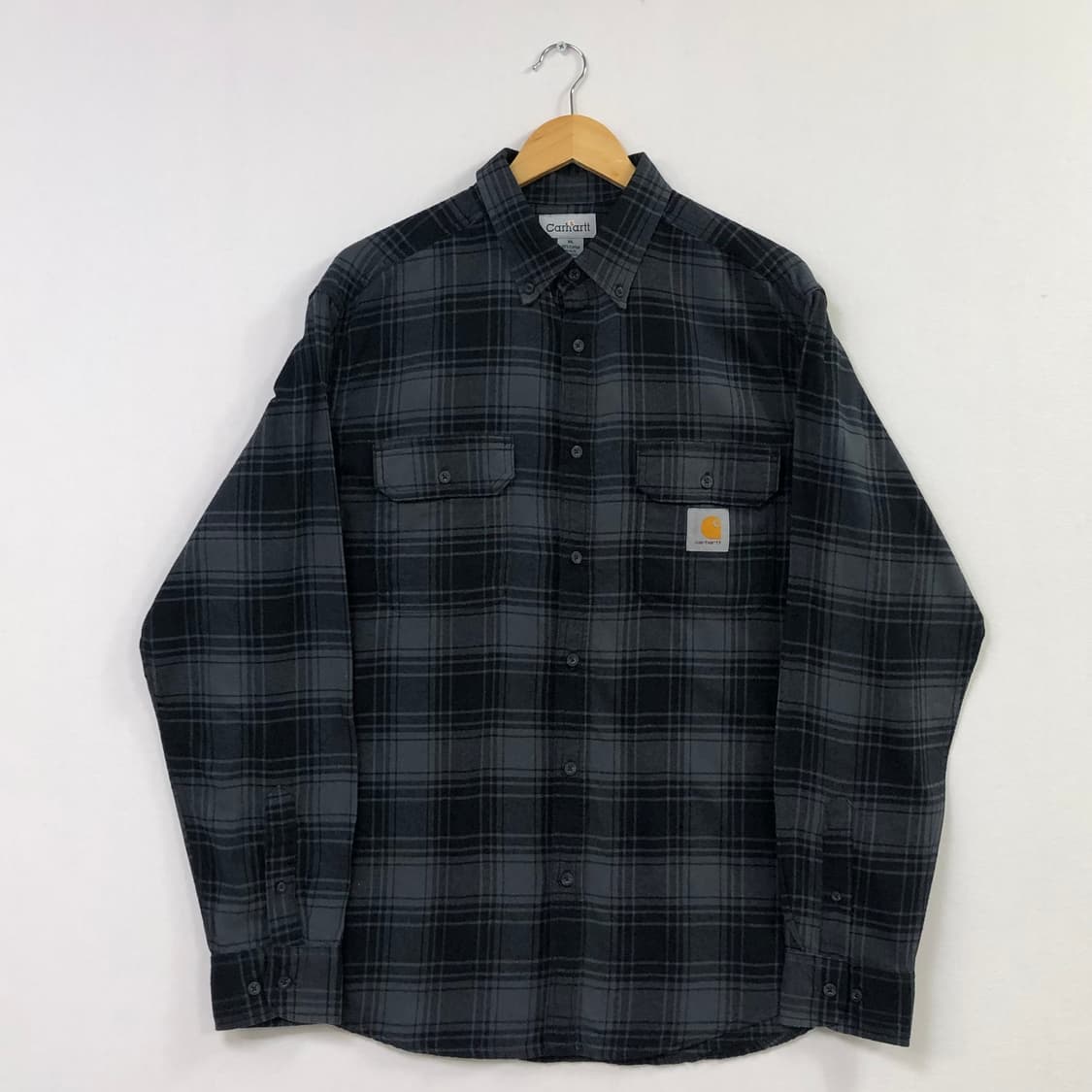 XL 칼하트 체크 남방 상품이미지2