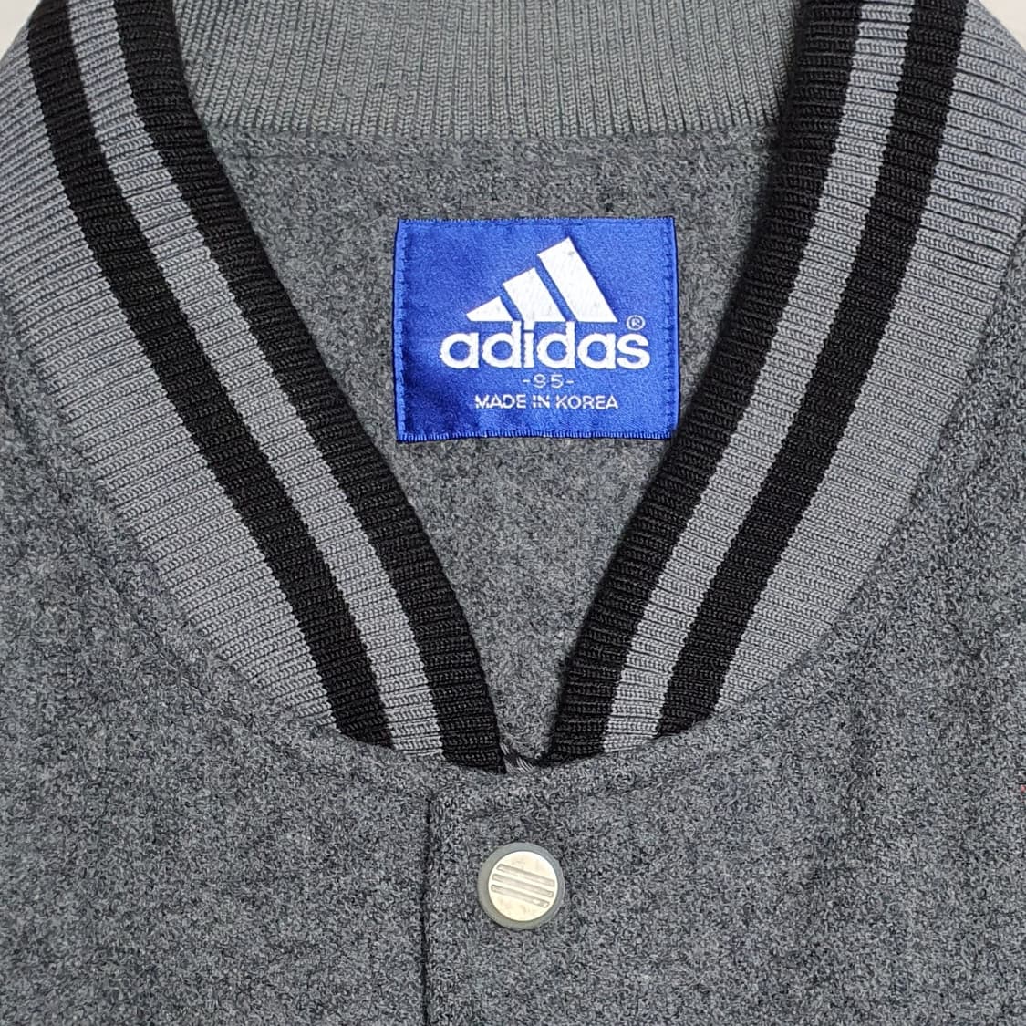 95M)아디다스 90's 올드스쿨 빈티지 울 바시티자켓 상품이미지2