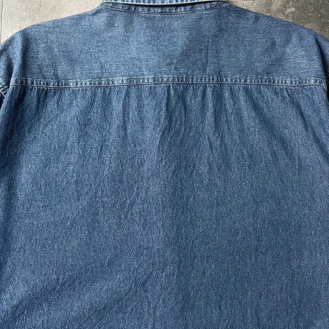 PORT&COMPANY 빈티지 코튼 데님 셔츠 A00591 상품이미지8