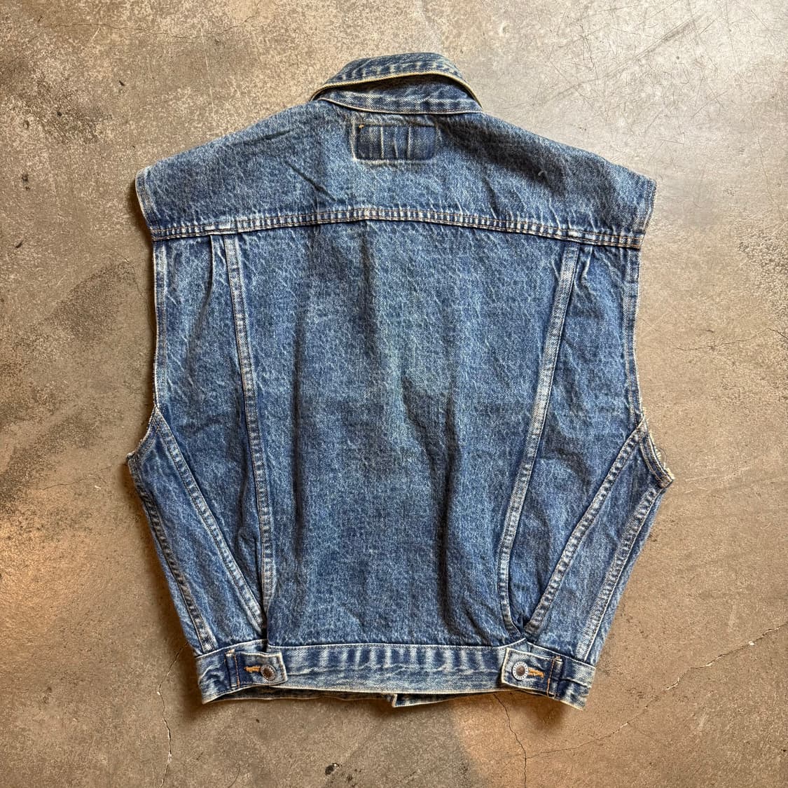 랭글러 베스트 데님 자켓 상품이미지3