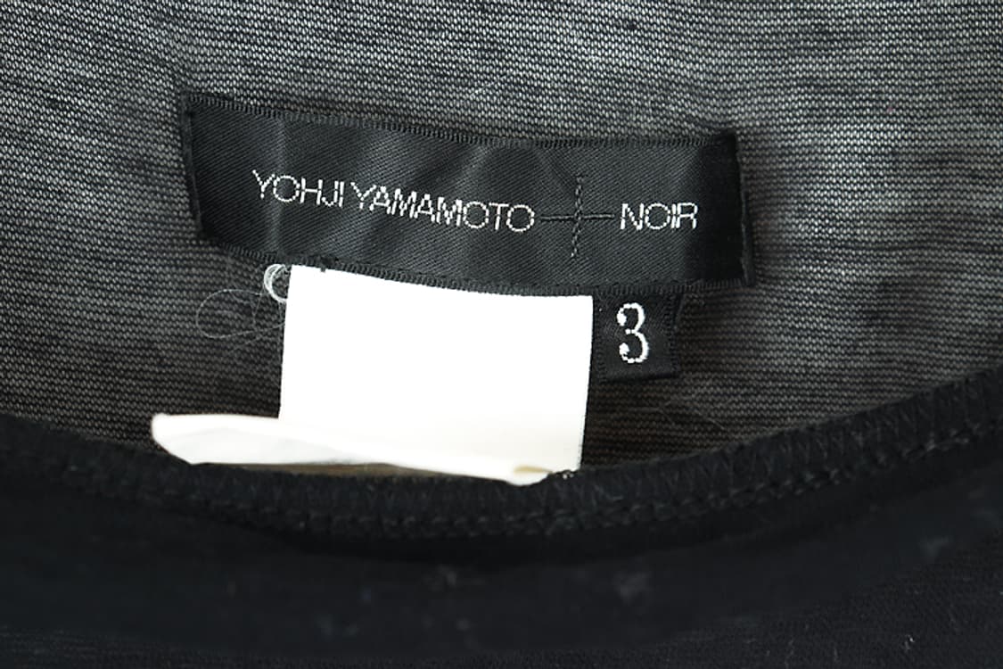 YOHJI YAMAMOTO NOIR 시스루블라우스 요시야마모토 블라우스 상품이미지4