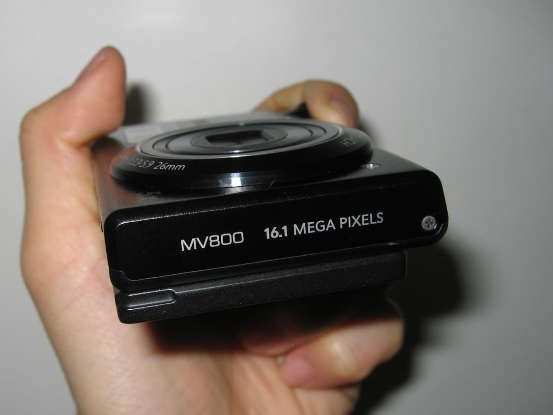 삼성 미러팝 mv800 작례O 블랙 빈티지 디카 상품이미지7