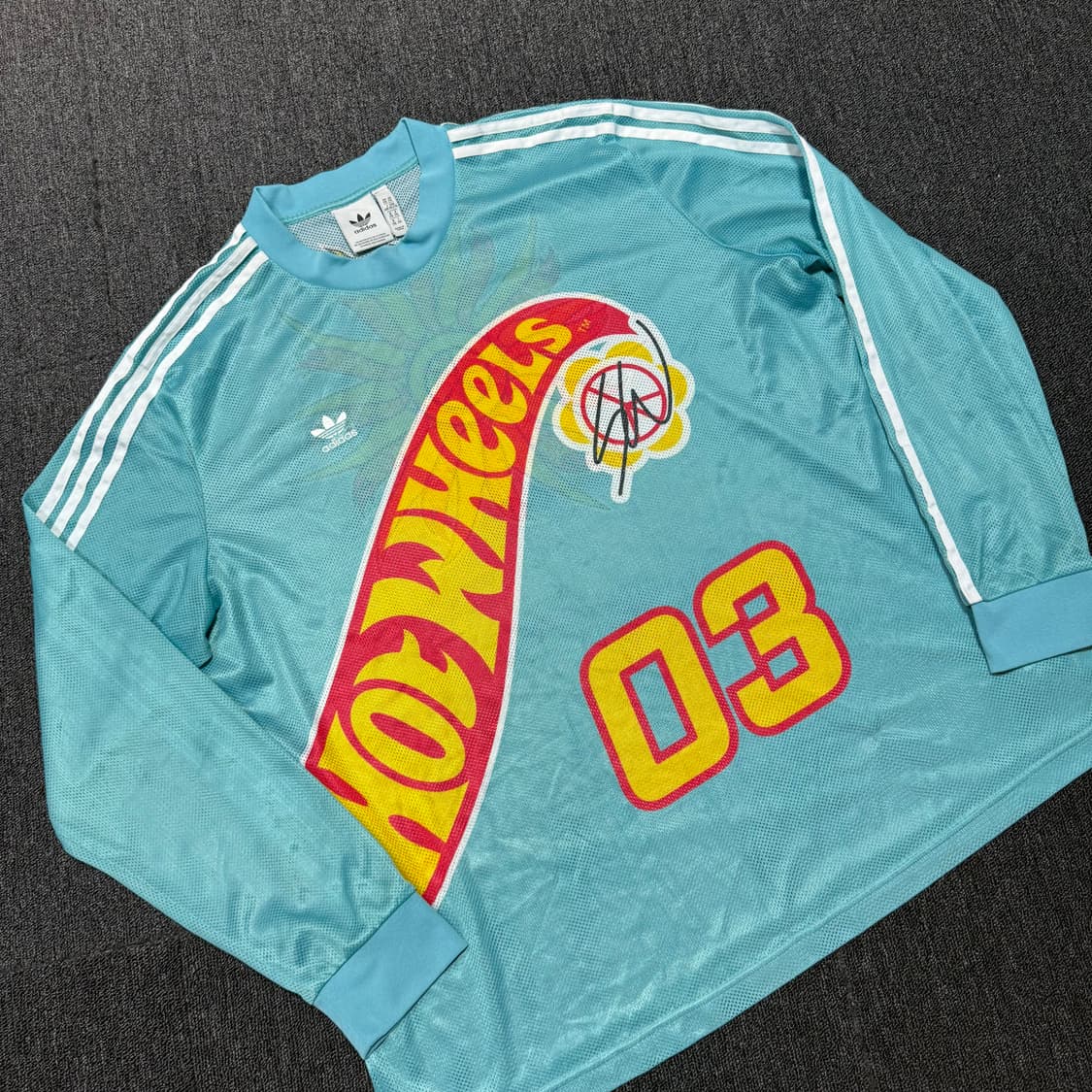 아디다스x 션 워더스푼 x HOT WHEELS 메쉬 져지 상품이미지2