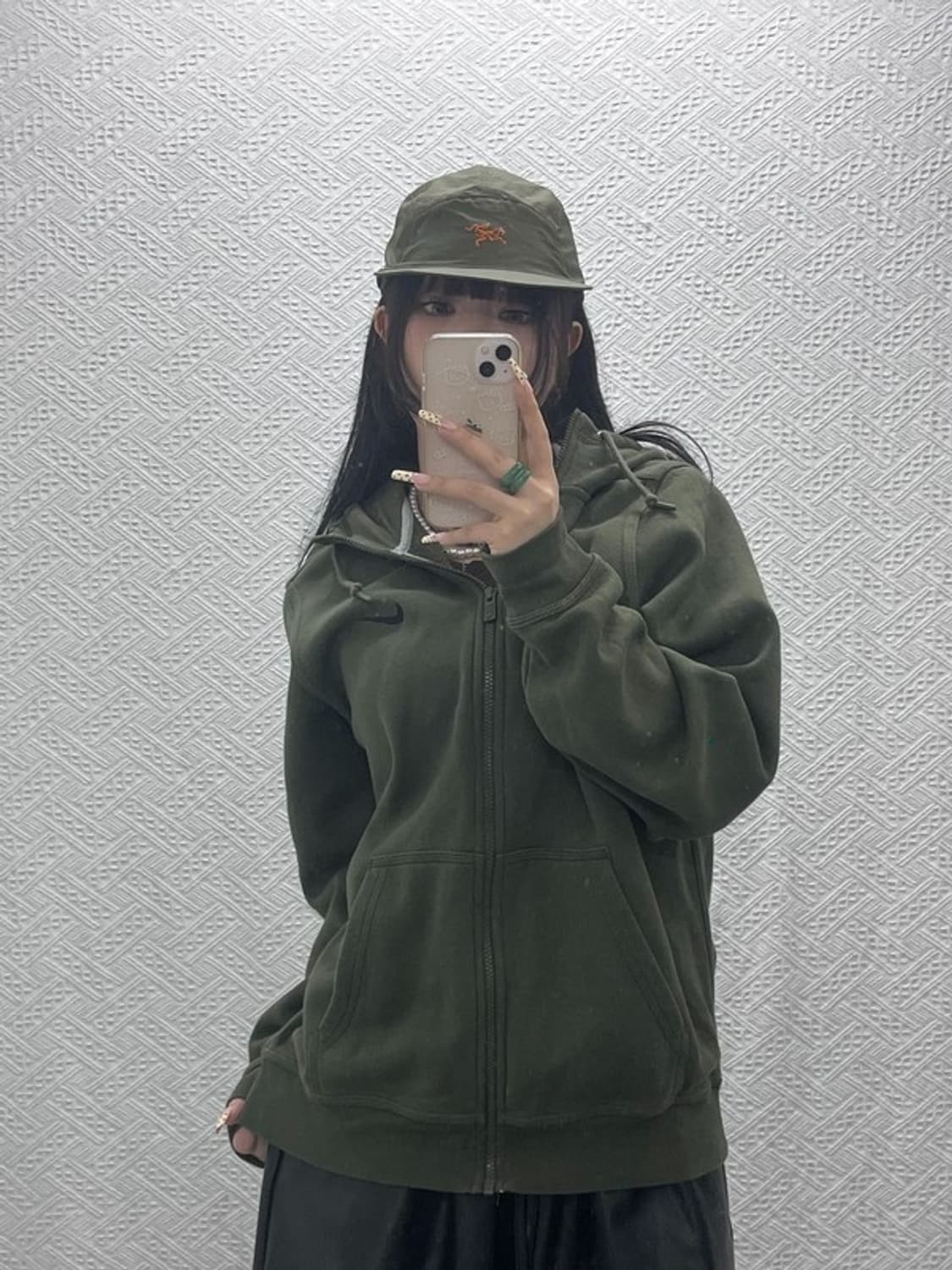 아크테릭스 에어리어스 5 패널 말차카키 볼캡 C09848 상품이미지1