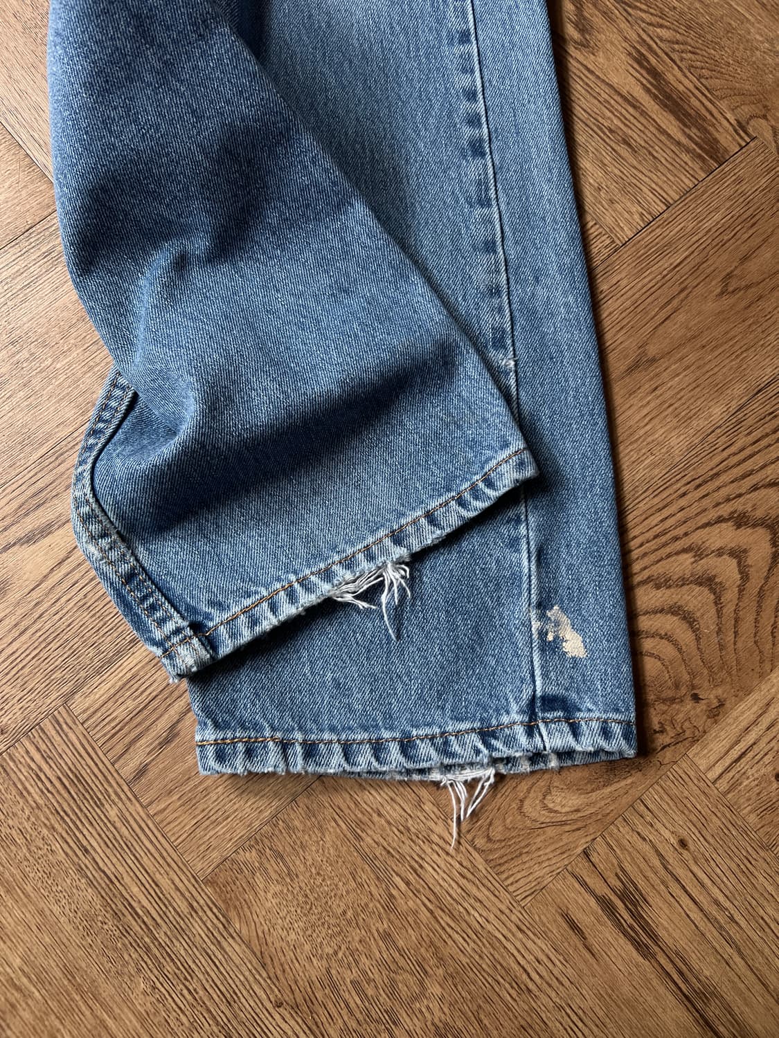 [34]리바이스 505 빈티지 워싱 데님 팬츠 상품이미지5