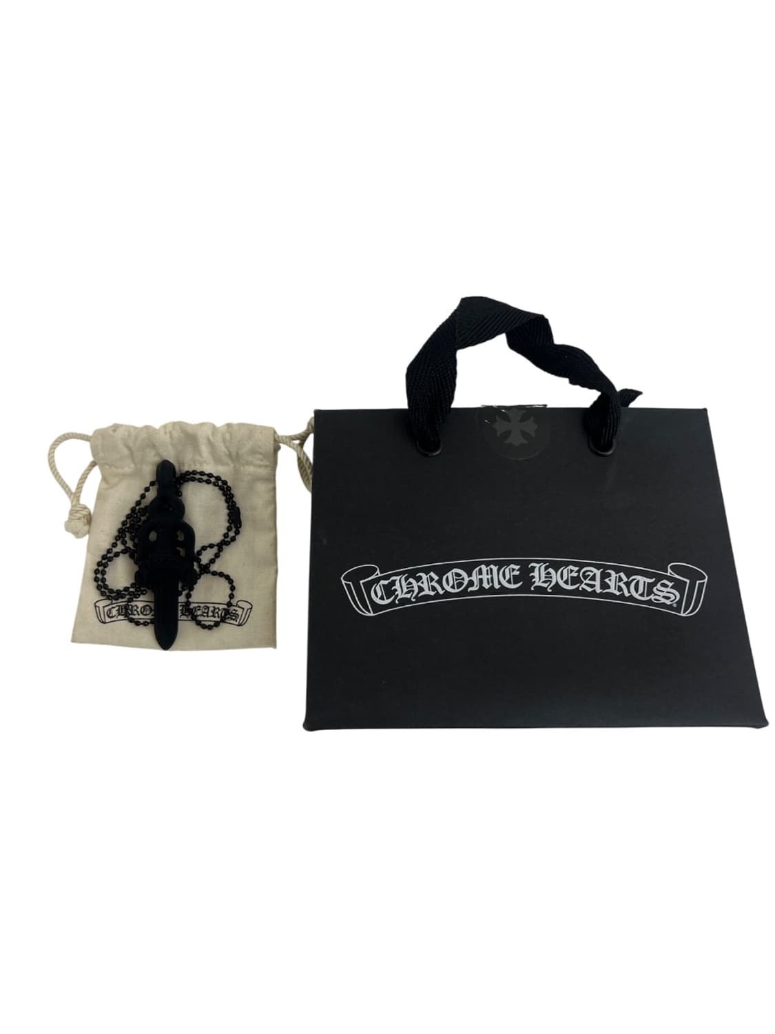 (미사용) 크롬하츠 실리크롬 라지 대거 블랙 상품이미지3