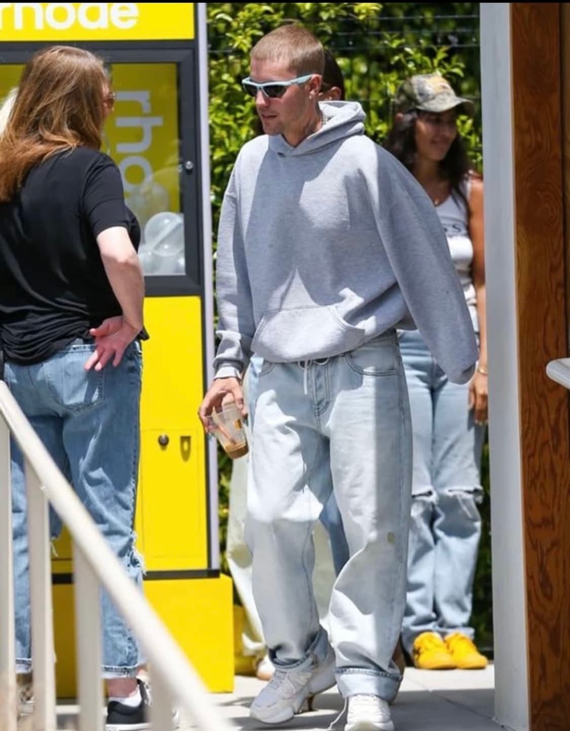 90s 빈티지 러셀 후드 그레이 상품이미지10