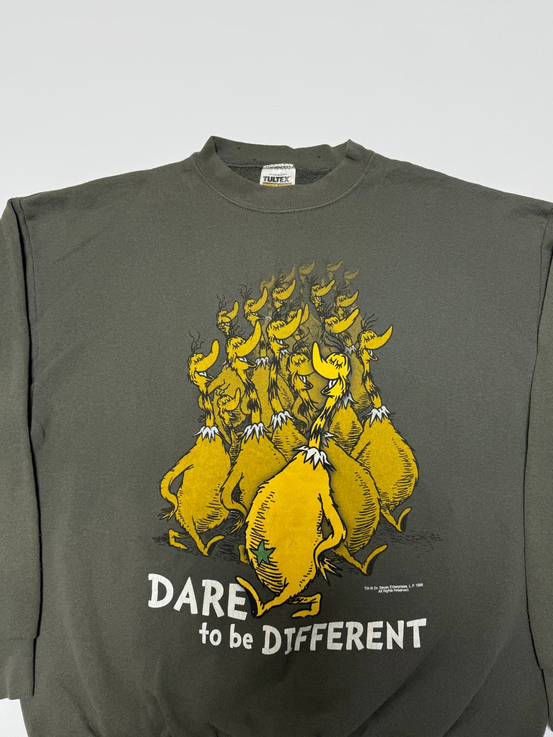 90s 툴텍스 usa 닥터 수스 스니치 스웻 셔츠 상품이미지4