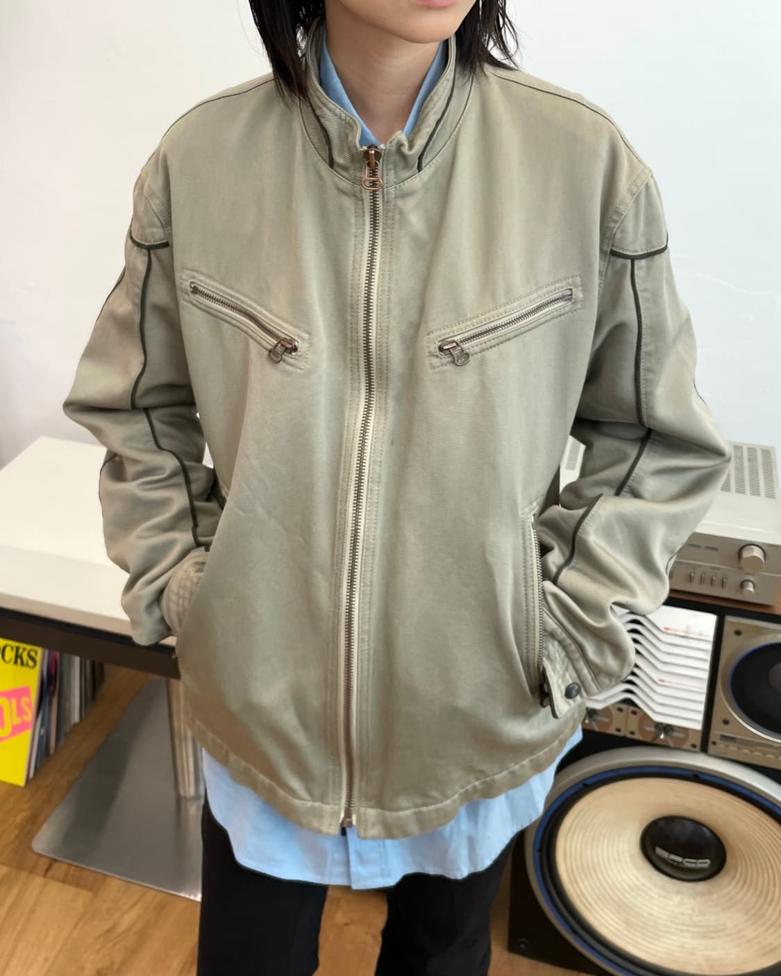 [52] 휴고보스 코튼 라이더 자켓 상품이미지2