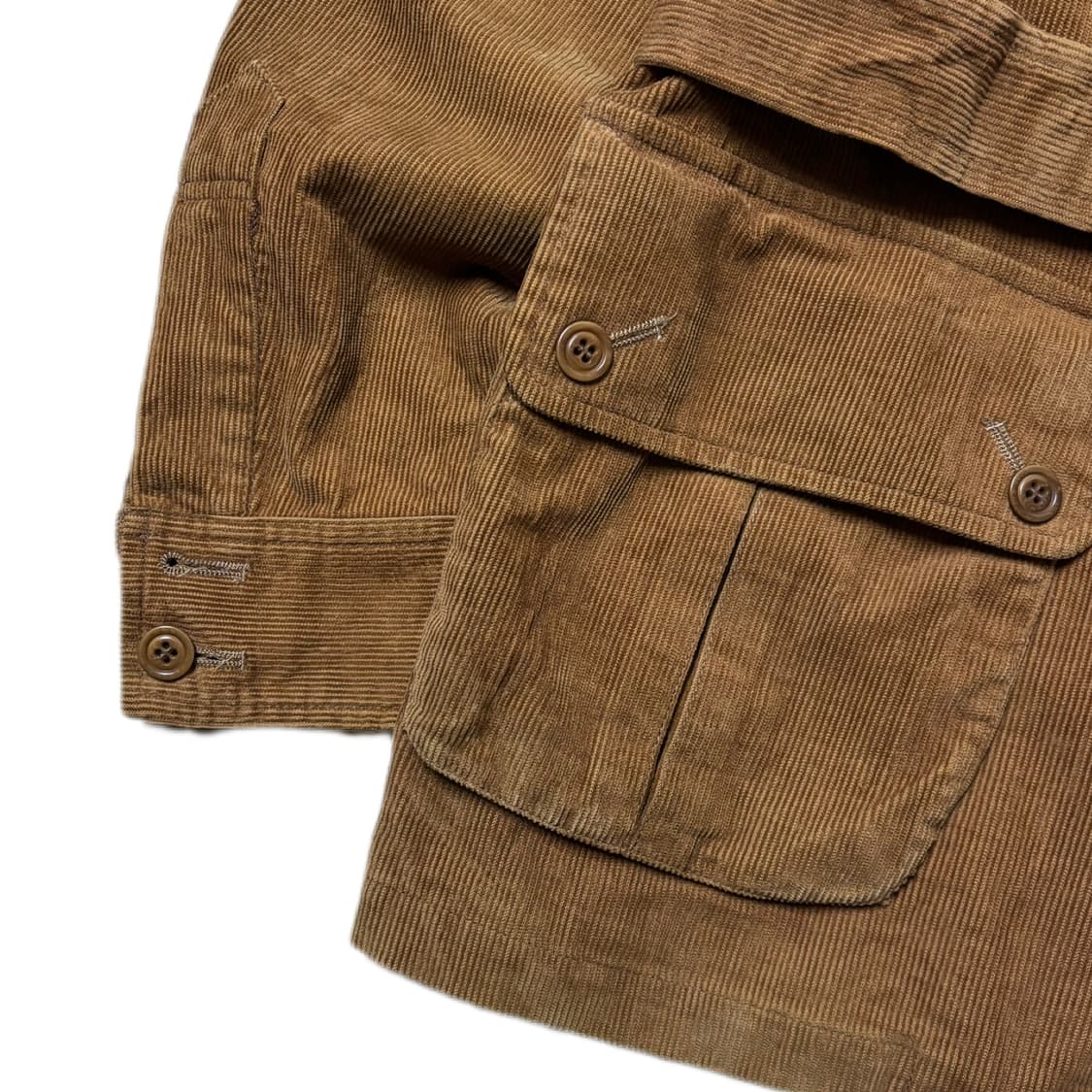 adam et rope 아담 엣 로페 코듀로이 벨티드 사파리자켓 상품이미지4