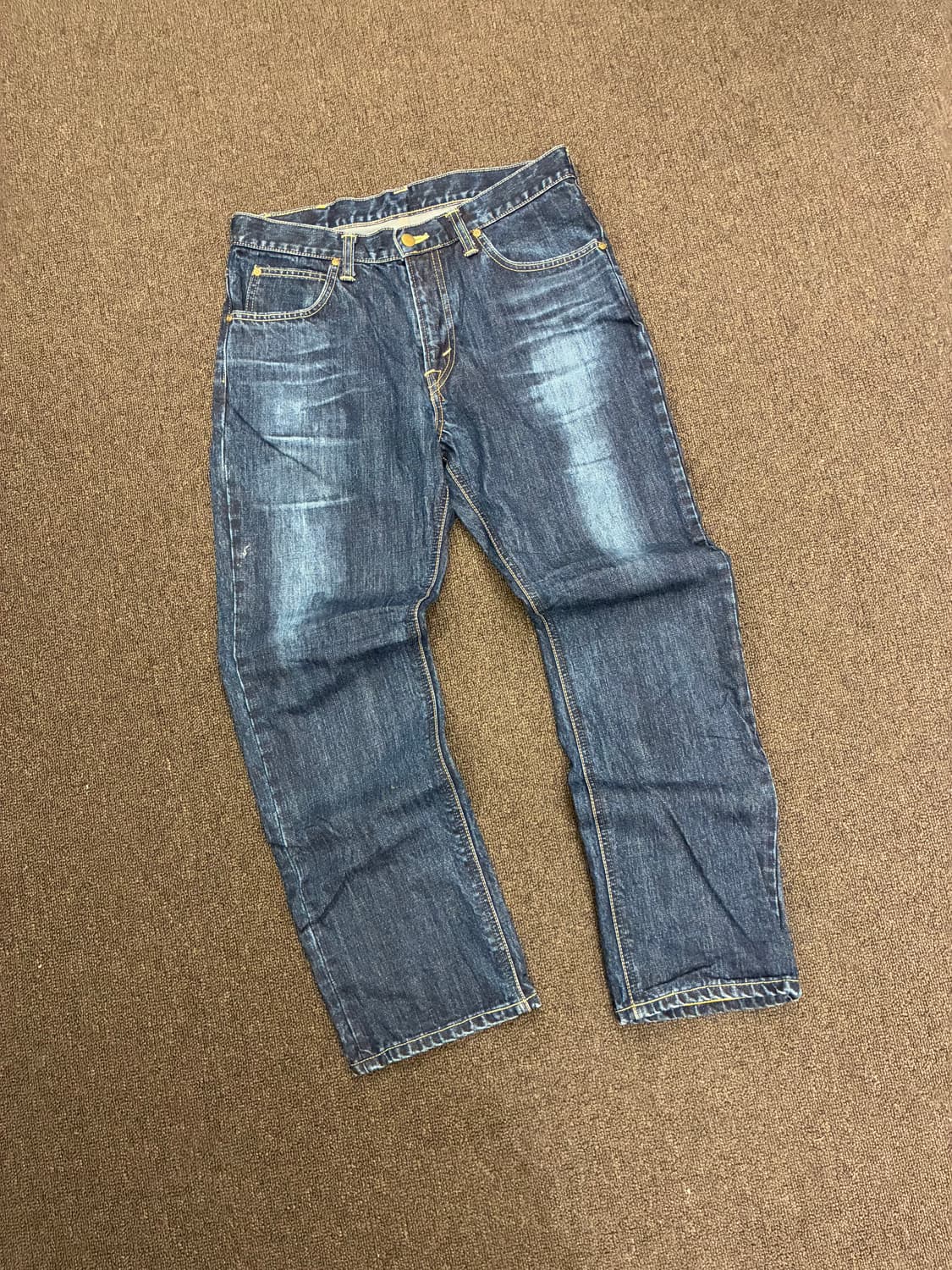 32)Lee 빈티지 중청 워싱 데님팬츠 상품이미지3