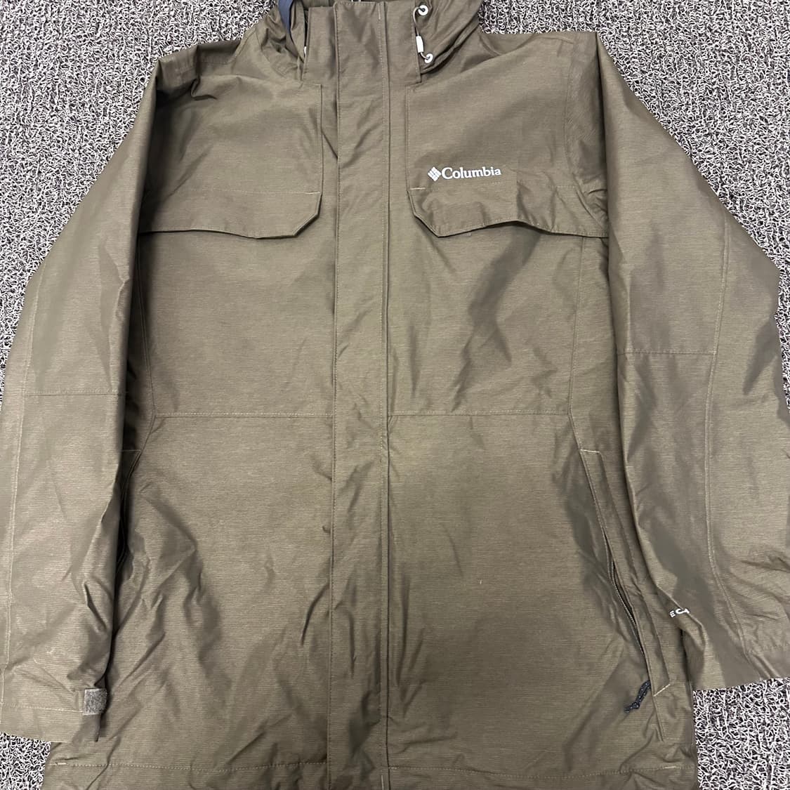 컬럼비아 바람막이 자켓 카키 100(L) 상품이미지3
