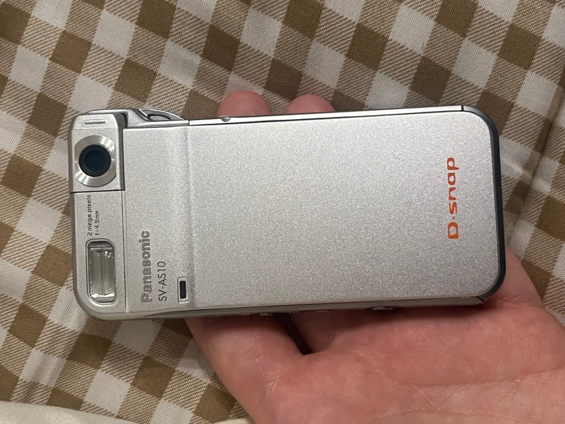 파나소닉 수지 카메라 SV-AS10 실버 (풀박) 상품이미지4