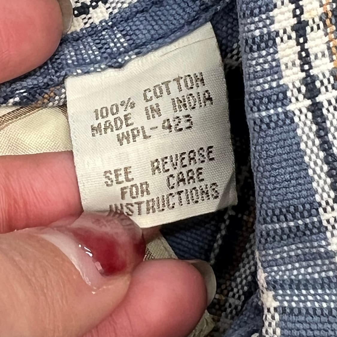 리바이스 체크 셔츠 r2742 상품이미지6