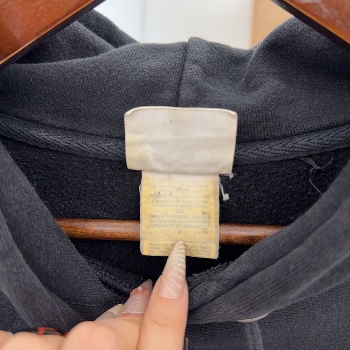 챔피온 리버스위브 빈티지 캐주얼 약기모 후드티 S C08375 상품이미지6