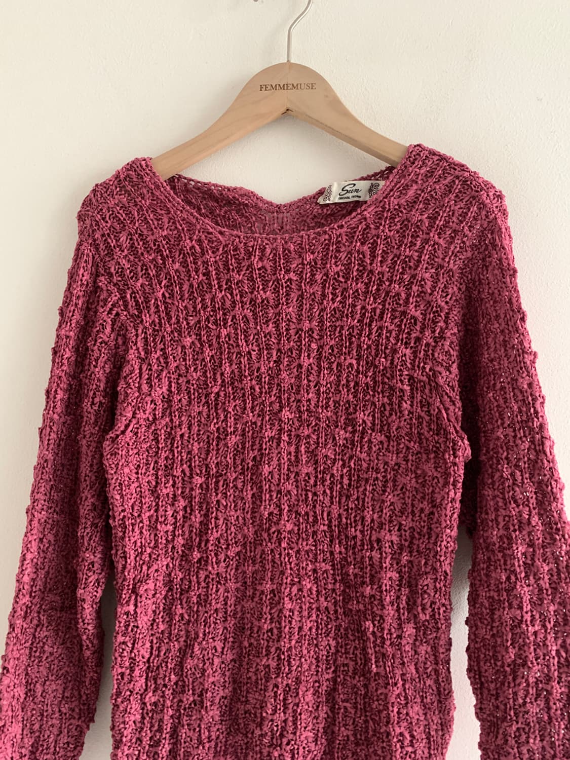 Net Long Sleeve Knit 상품이미지2