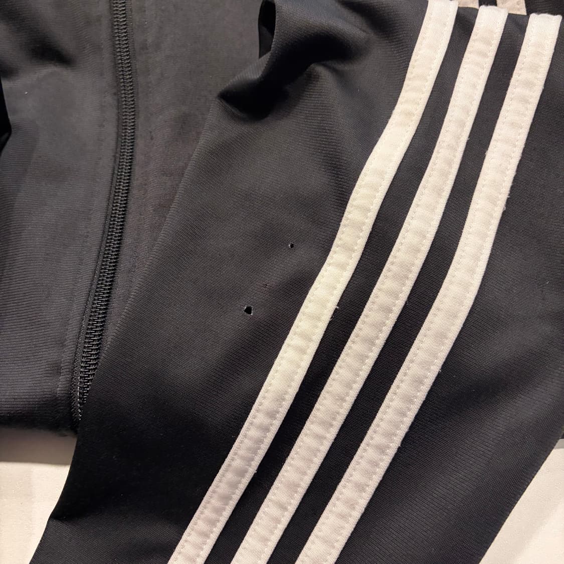 [110] 12s 아디다스 파이어버드 블랙 트랙탑 져지 집업 C803 상품이미지7