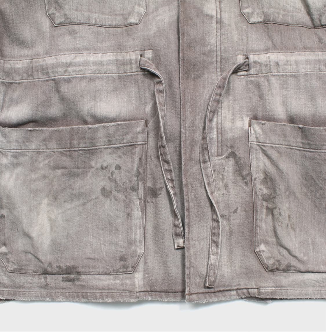 안셀름 에이징 데님 셔츠 자켓 상품이미지9