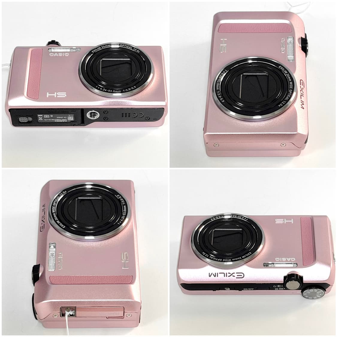 카시오 엑슬림 ZR400 베이비핑크 빈티지디카 상품이미지3