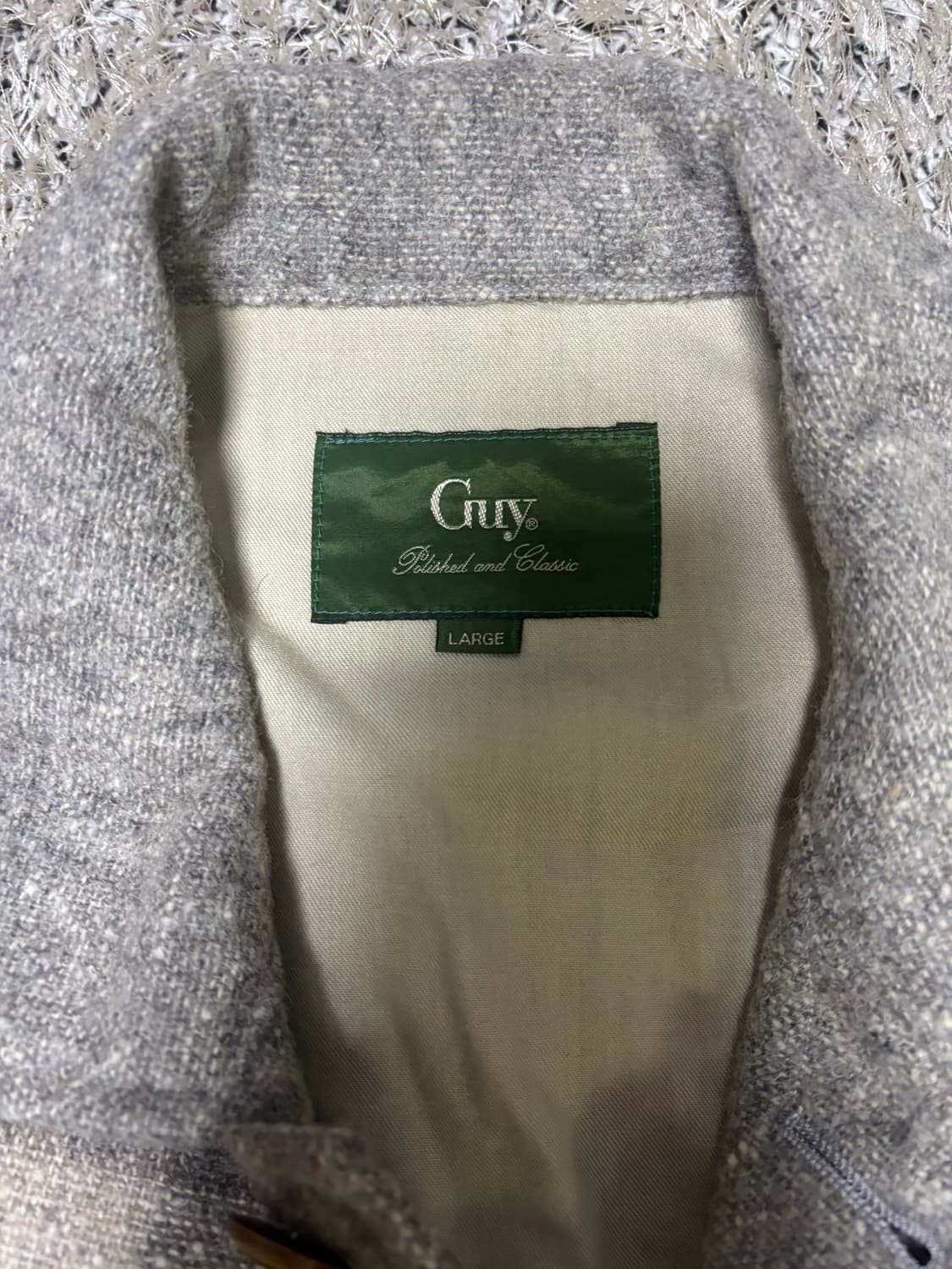 일제 GUY 울 자켓 사이즈 105-110 상품이미지4