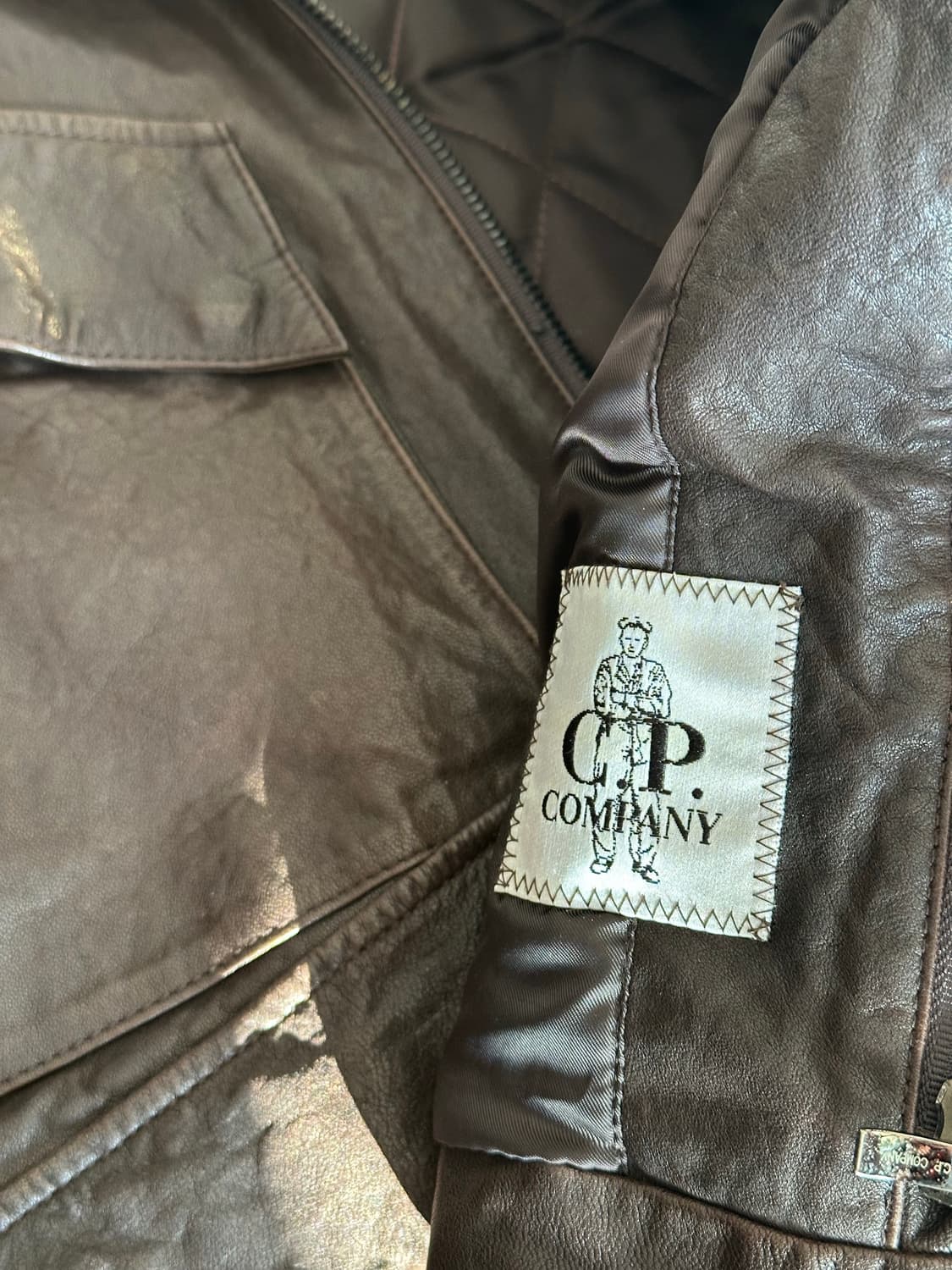 CP컴퍼니 고글 가죽 자켓 상품이미지6