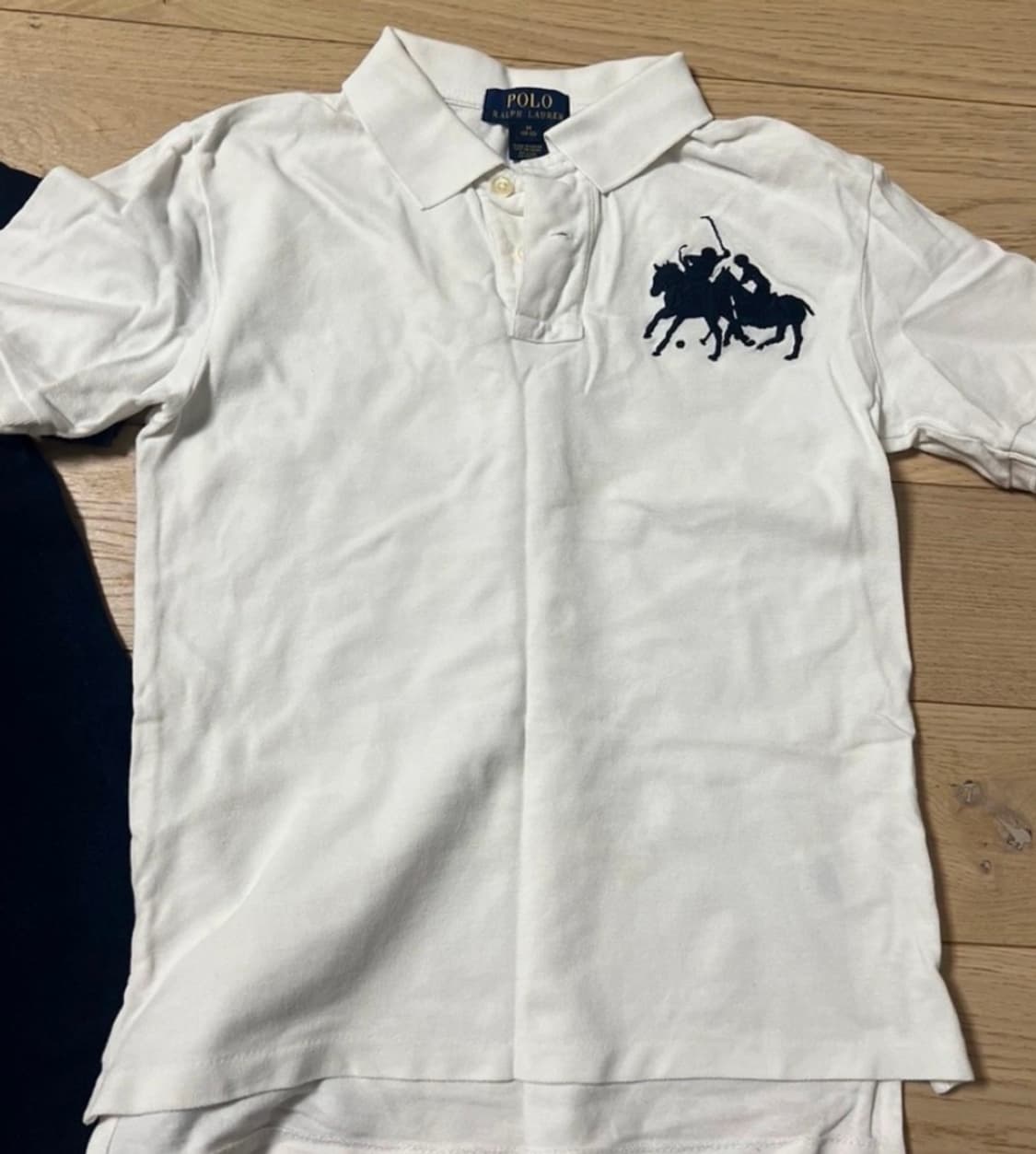 정품 폴로랄프로렌 럭비 빅포니 카라 반팔티 M (44~55) 상품이미지1