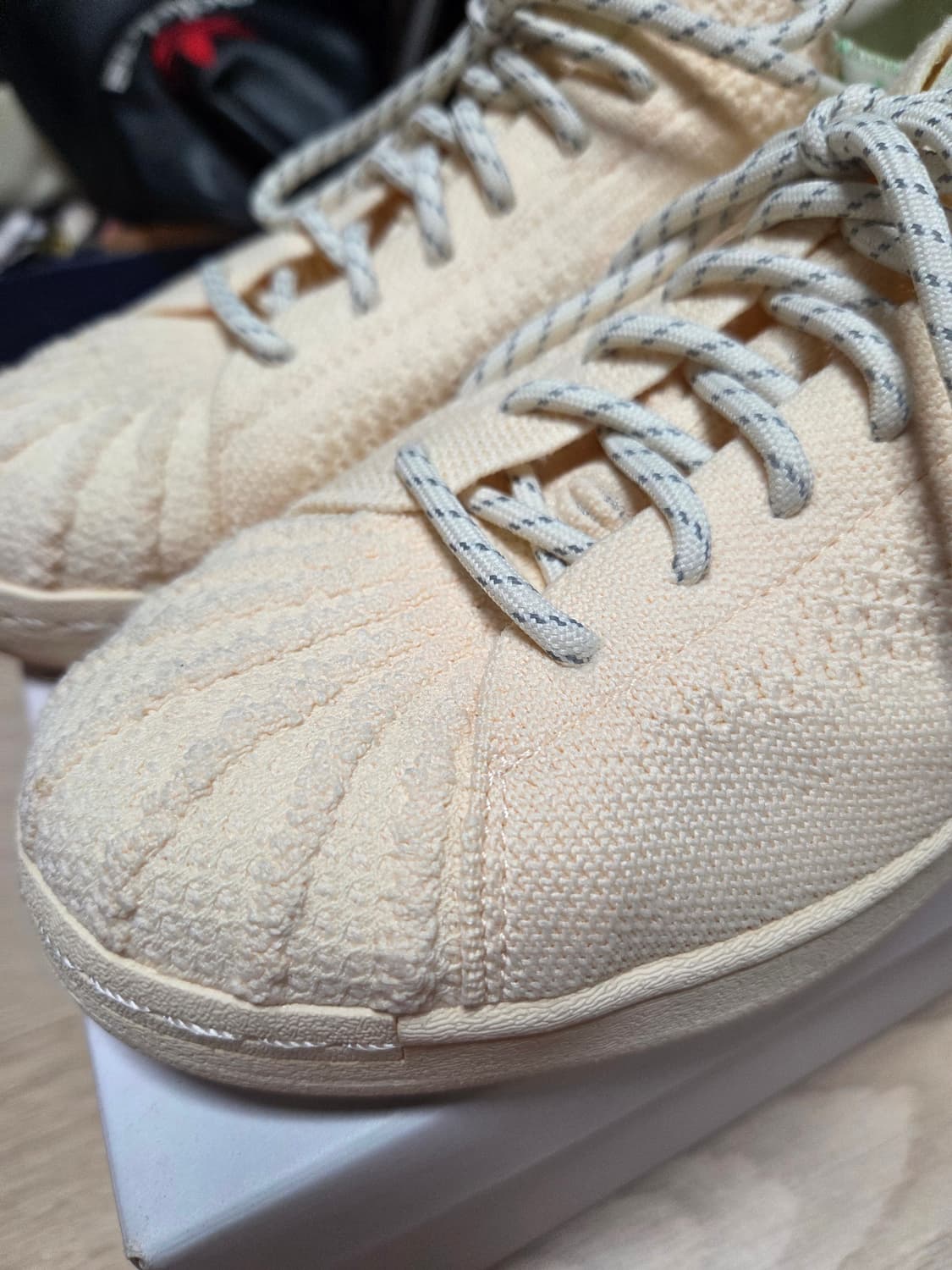 (새상품)휴먼메이드 아디다스 슈퍼스타 니트  상품이미지6