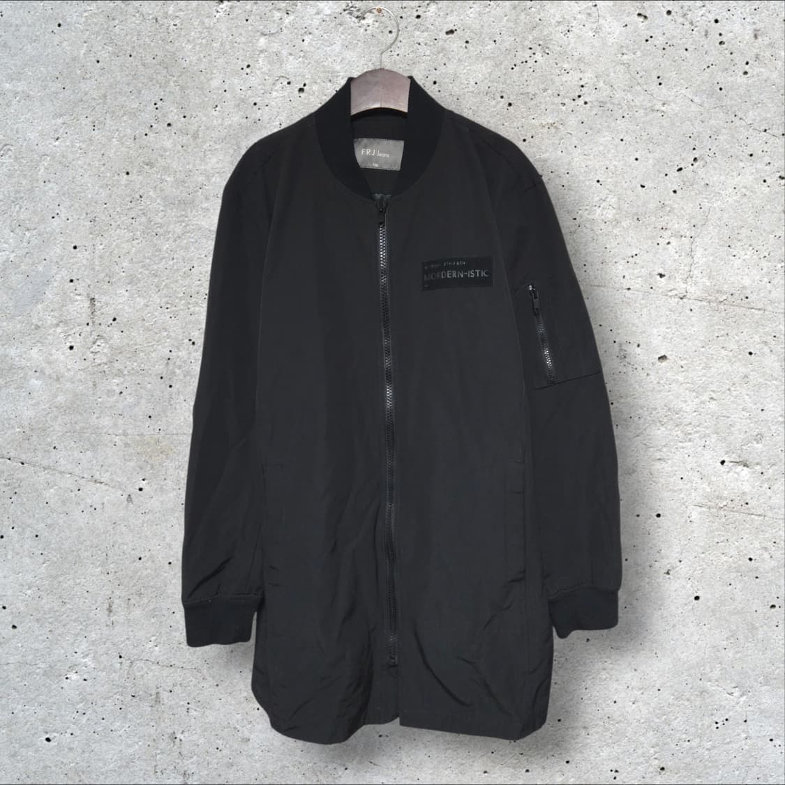 FRJ 진스 솔리드 롱 봄버 자켓 (100/L) 상품이미지1