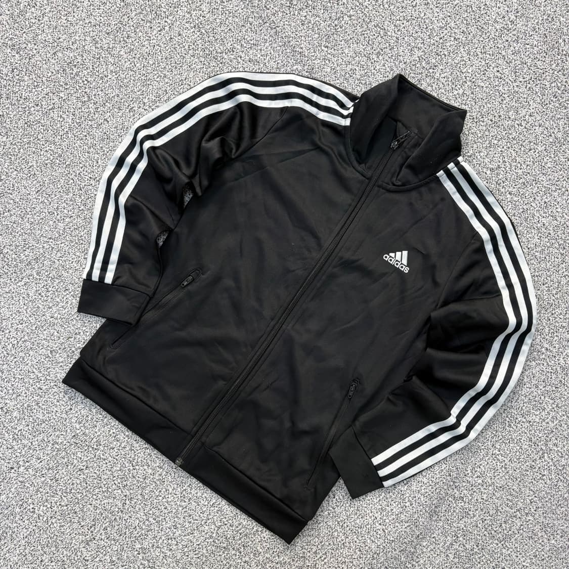 150 아디다스 키즈 집업 저지 자켓 0402J 상품이미지1