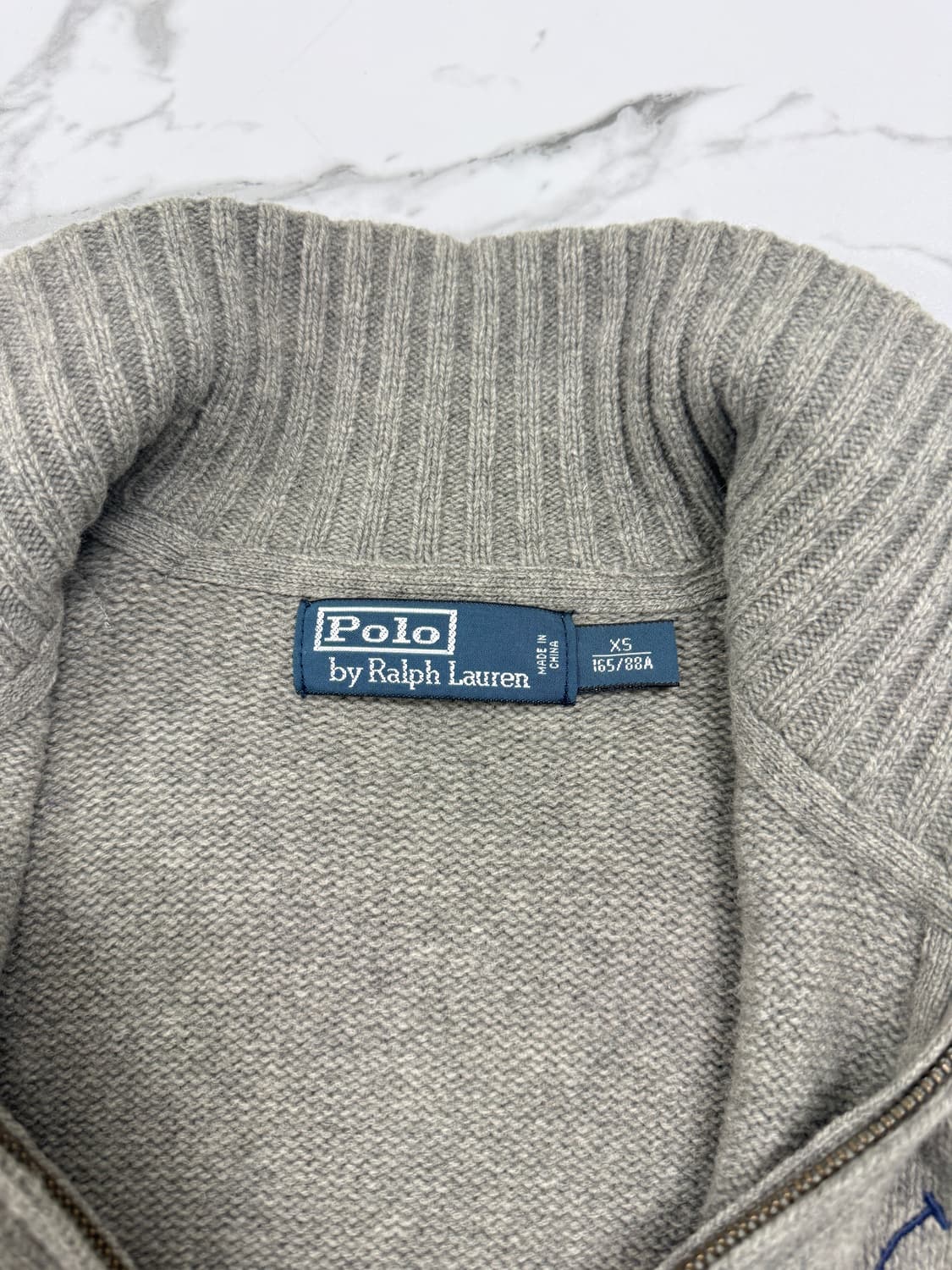 폴로 랄프로렌 빅포니 니트 집업 상품이미지3