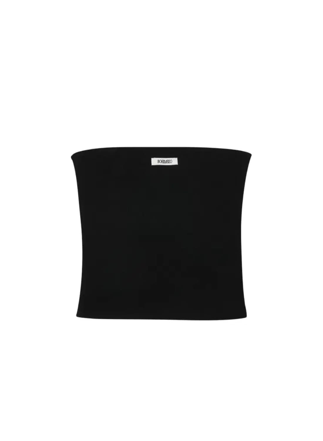 보헤미안서울 베이직 튜브탑 블랙 상품이미지1