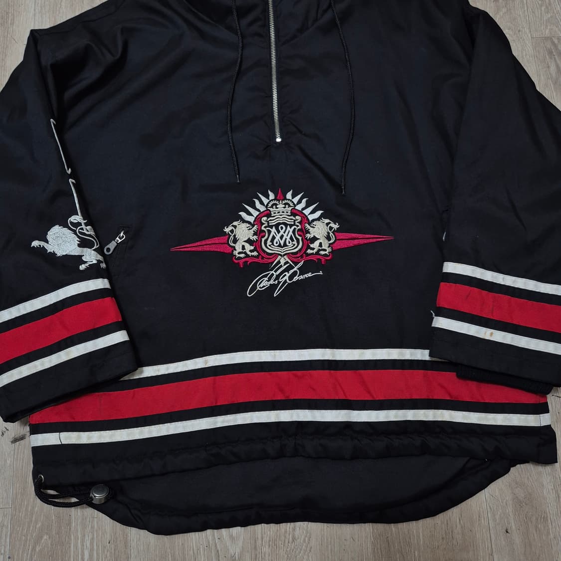 샤머닉스 올드스쿨 오버사이즈 아노락 반집업 바람막이 L(100) 상품이미지3