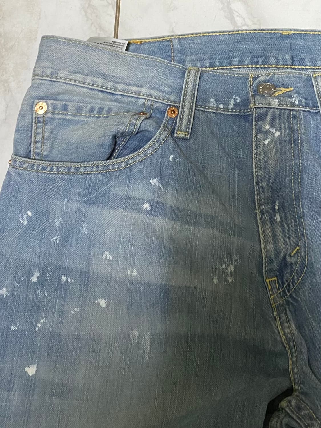 리바이스 511 연청 청바지 허리 34 인치 상품이미지2