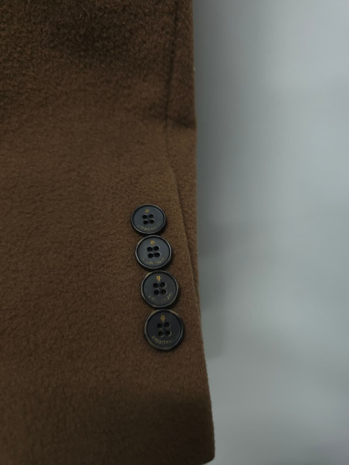 지오송지오 모직 배색 더블코트 (남성95~100) 상품이미지8