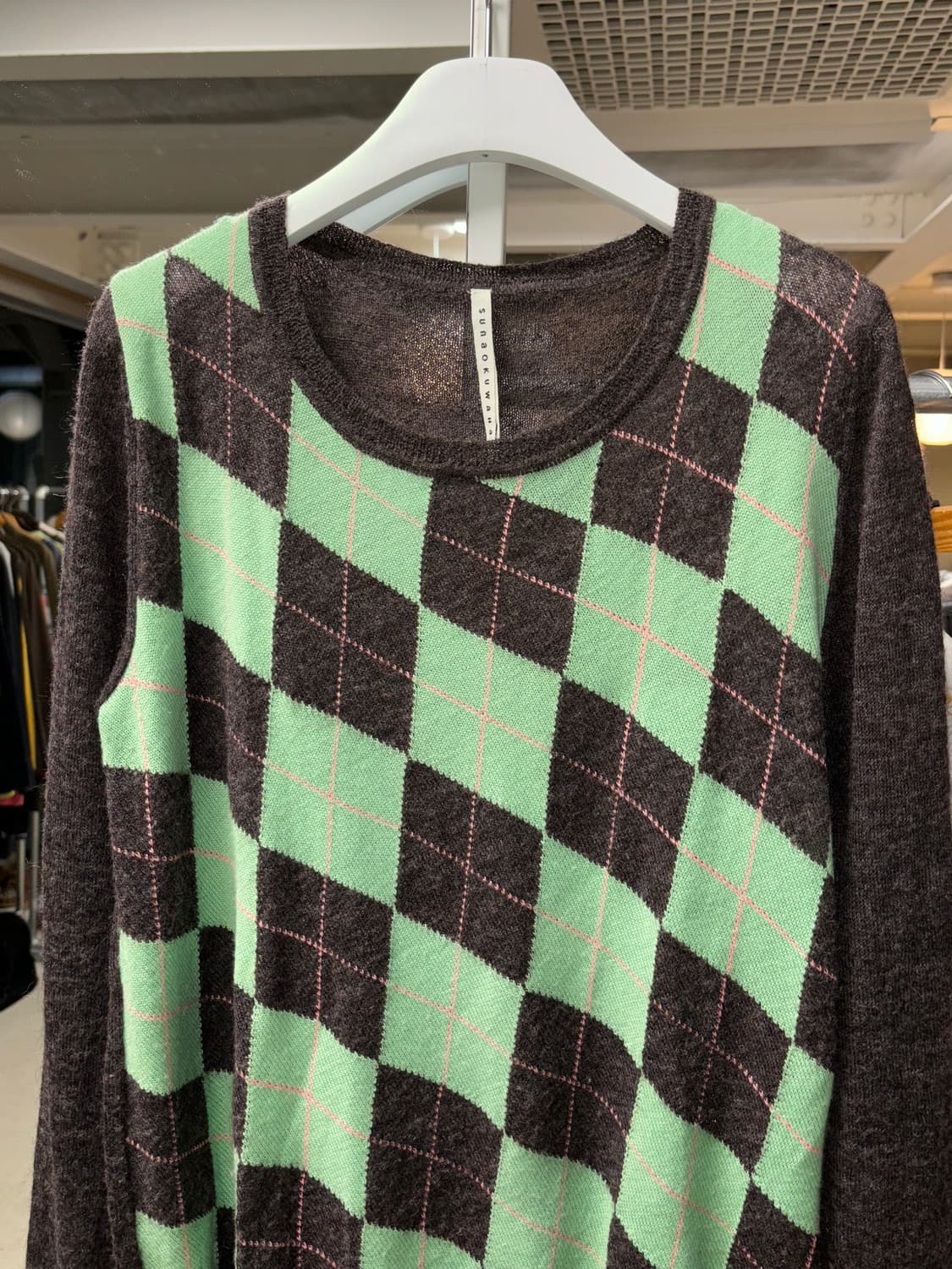 스나오 쿠와하라 모헤어 니트 상품이미지2