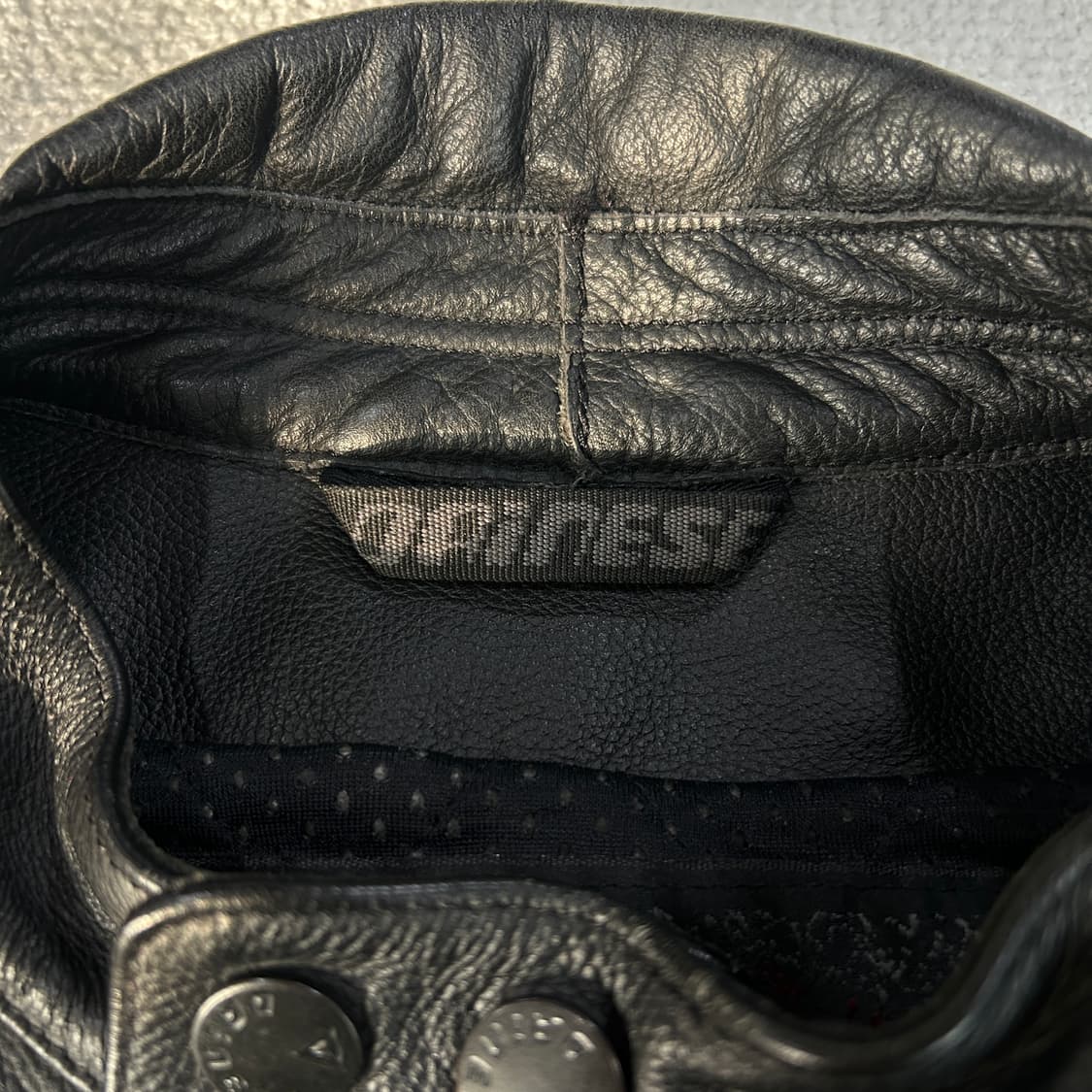 다이네즈 블랙 리얼 가죽 라이더 자켓 48 상품이미지2