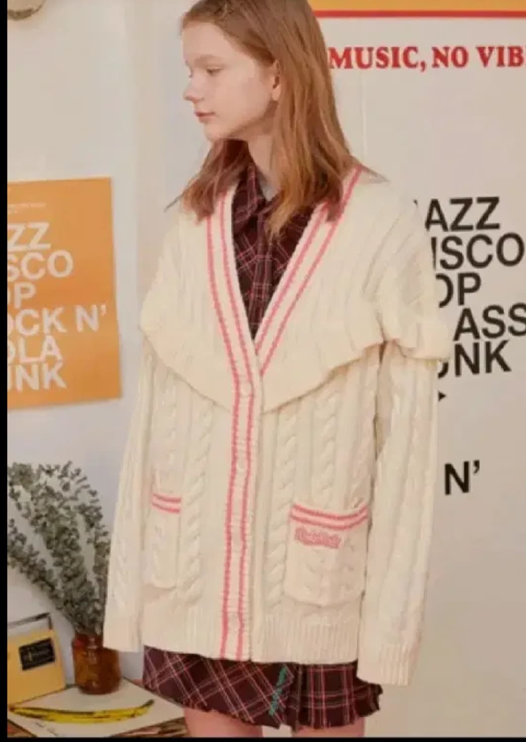 택포 (새상품) 로라로라 니트가디건 free 상품이미지1