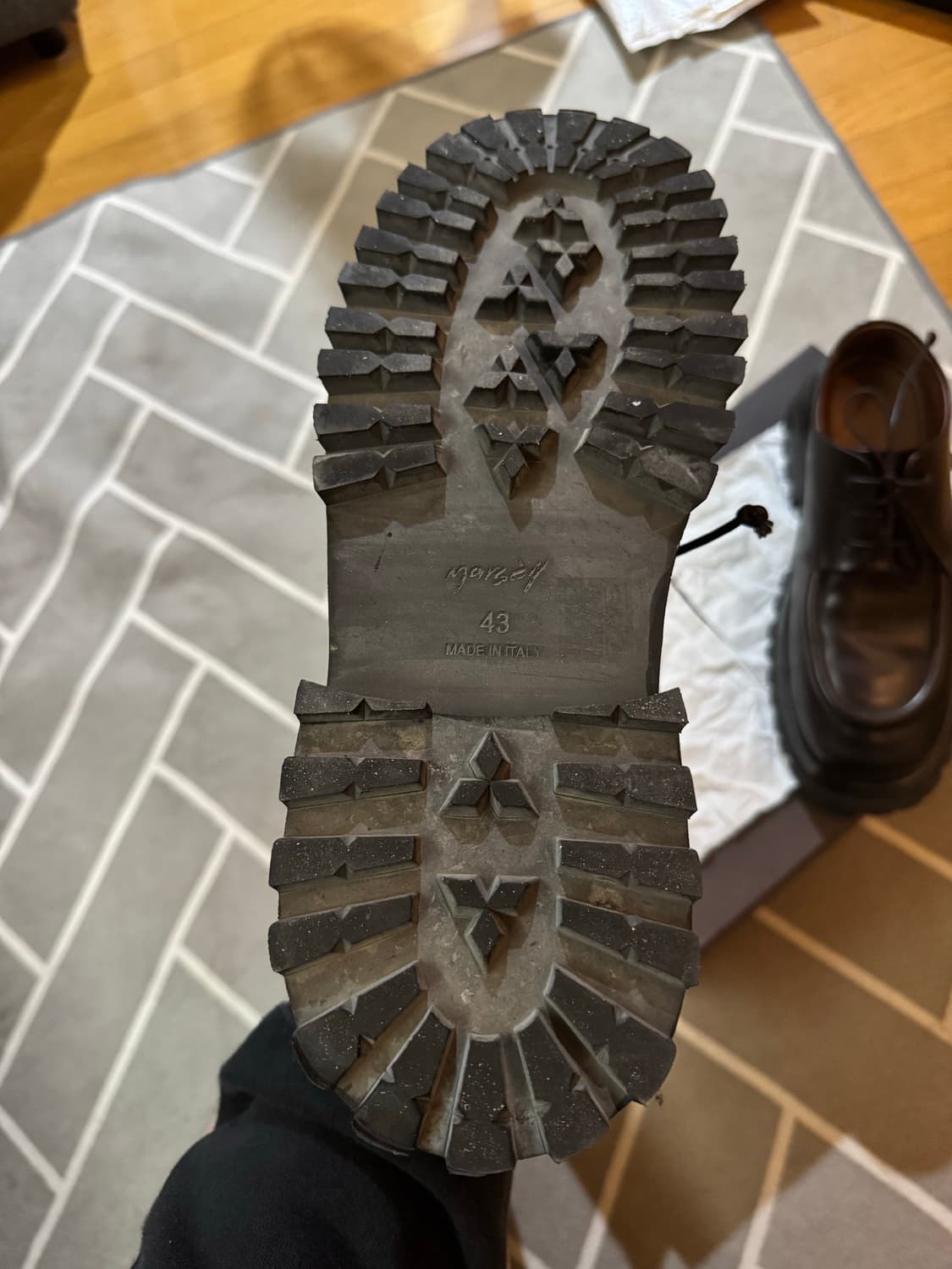 마르셀 브라운 스칼라마토 더비 43 판매합니다 상품이미지2