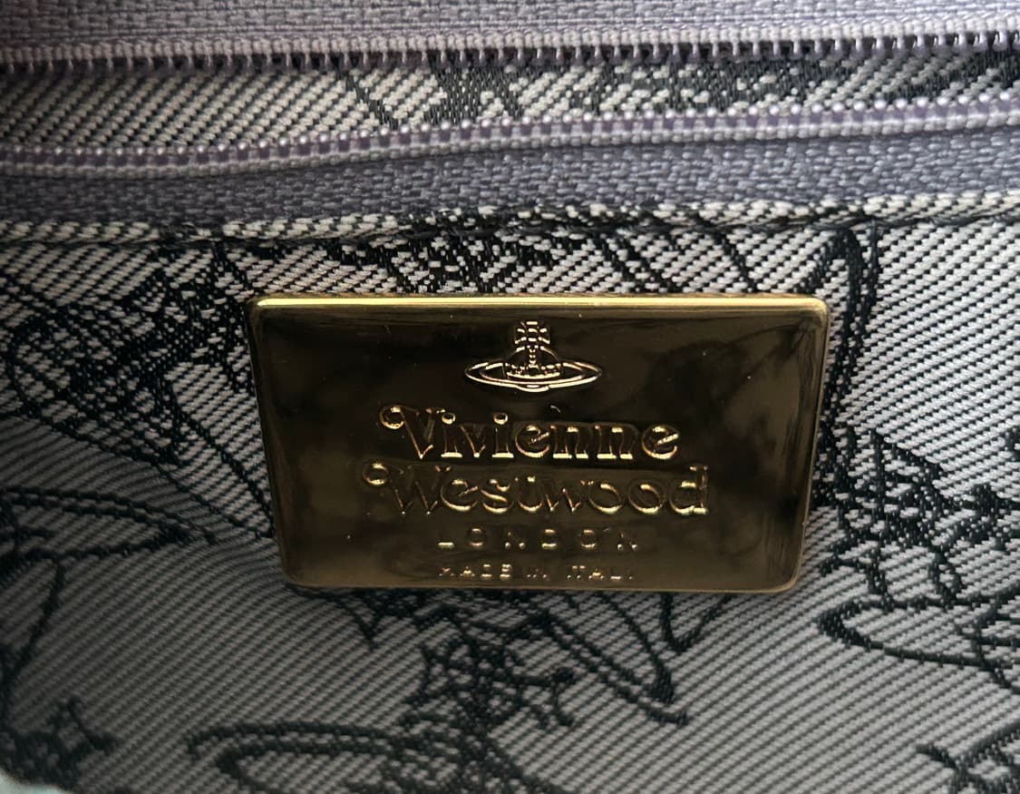 비비안웨스트우드 빈티지 체크 숄더백 (상태 최상) 상품이미지6