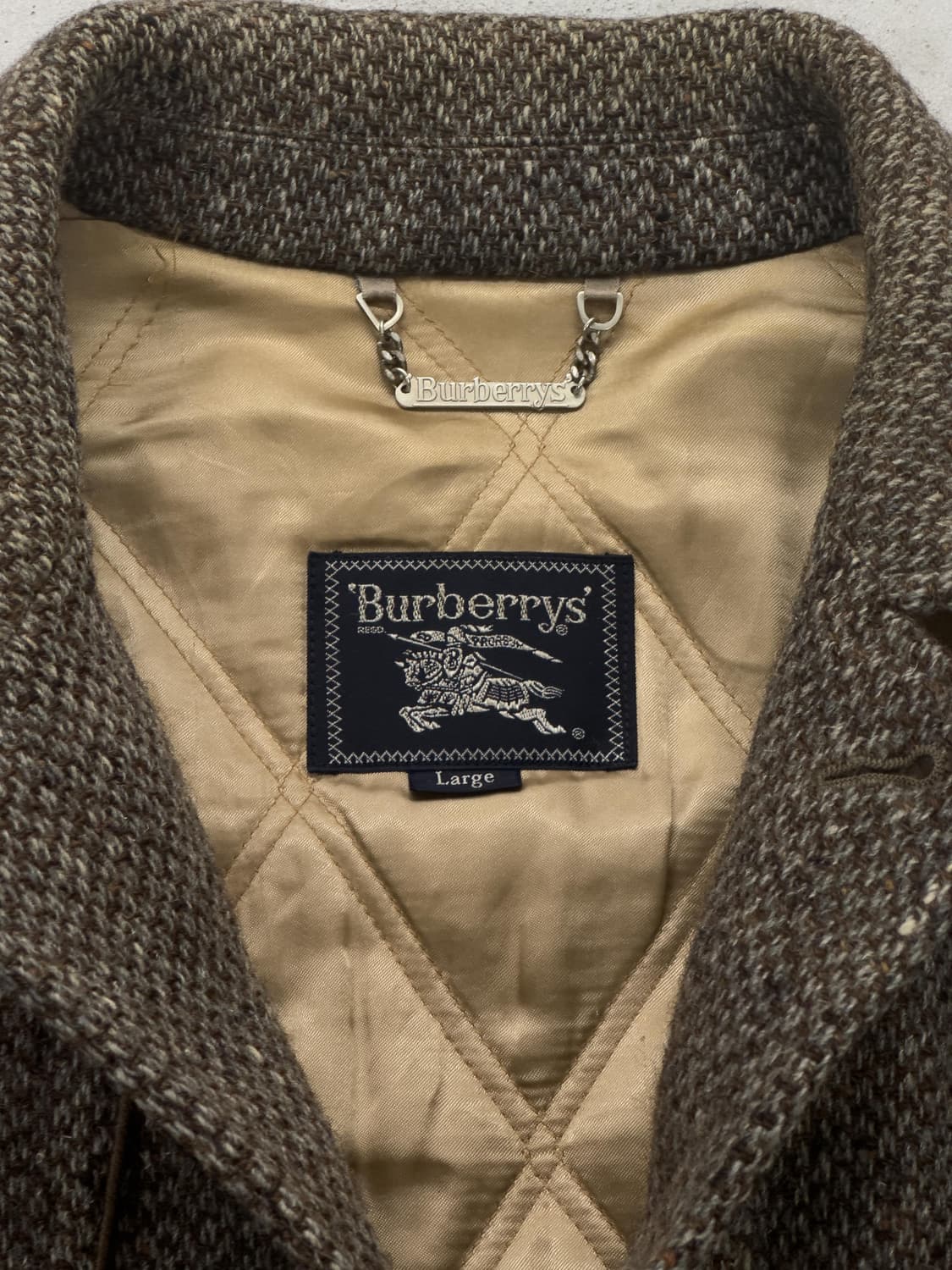 버버리 트위드 헌팅 자켓 상품이미지9